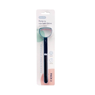 (Bộ 3 cái) Dụng cụ cạo lưỡi INOCHI OKINA