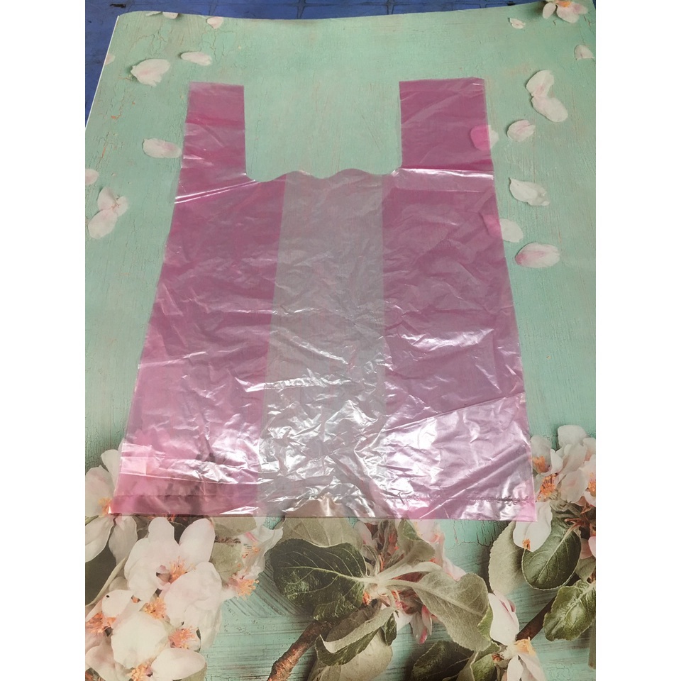 Bọc nilon hai quai màu loại dẻo nhiều size - 1kg - E Green Dùng 1 Lần