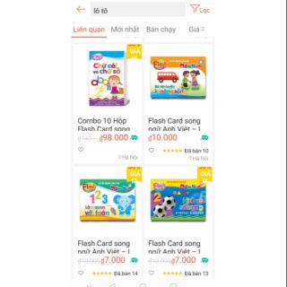 Combo Lô tô 40 chủ đề các loại