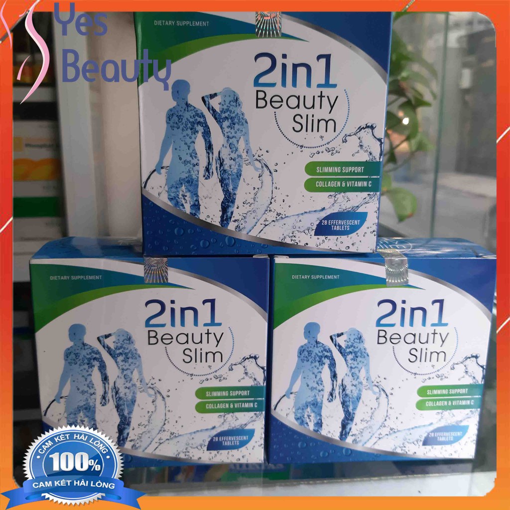 VIÊN SỦI BEAUTY SLIM 2 IN 1 - Giảm Cân An Toàn Hiệu Quả Cho Dáng Đẹp Mình Dây Eo Thon - CHÍNH HÃNG HỘP 28 VIÊN SỦI | BigBuy360 - bigbuy360.vn