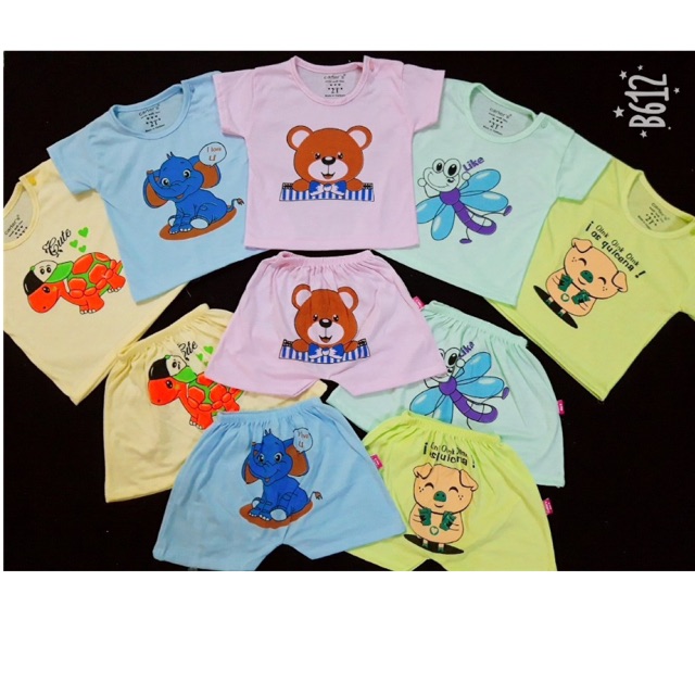 sét 5 bộ cater cộc tay size 2-6