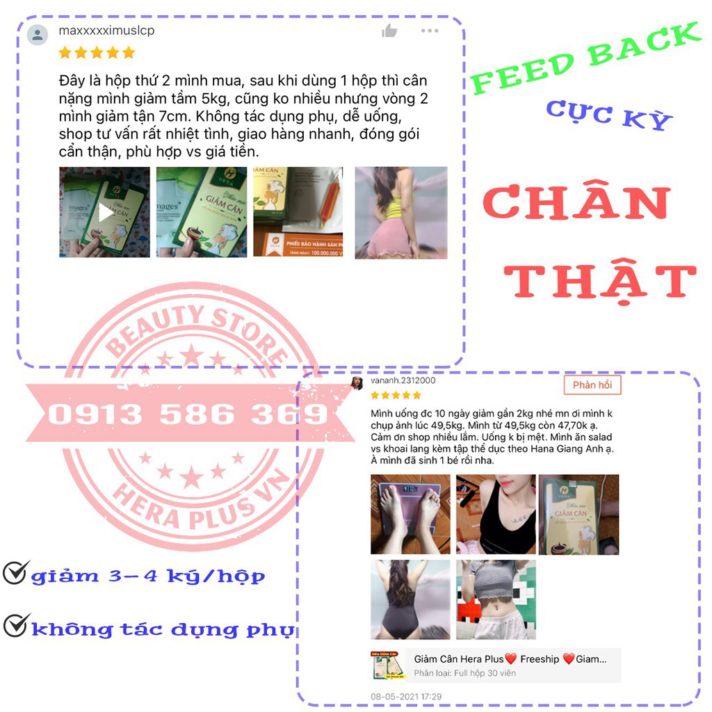 Giảm Cân Hera Plus❤️ Freeship ❤️giam can Hera -giảm cân cấp tốc, thành phần thiên nhiên, sản phẩm không phải là thuốc