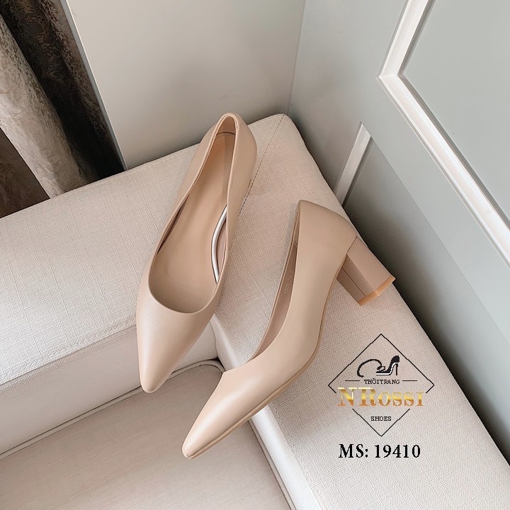 Giày công sở gót vuông có size lớn 40 41 42 43 44