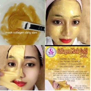 500gr mặt nạ collagen vàng sâm handmade