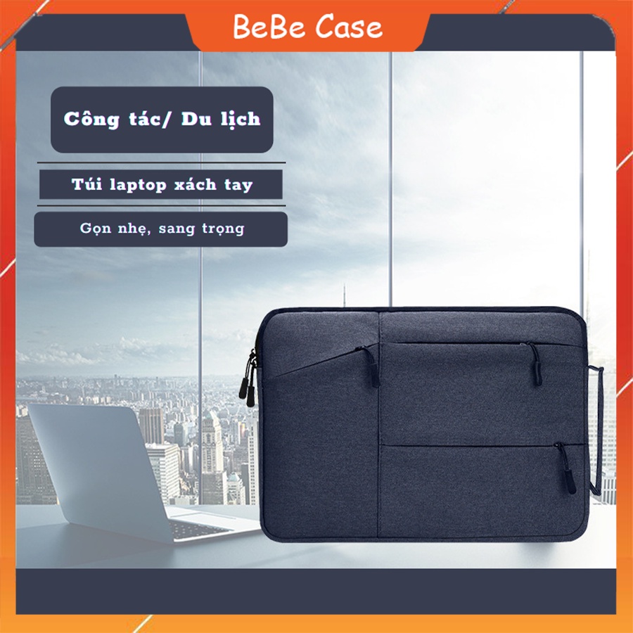 Túi Laptop, Macbook chống sốc - Có quay xách đứng - Nhiều ngăn - Thích hợp nhiều dòng máy từ 11'6 đến 16'