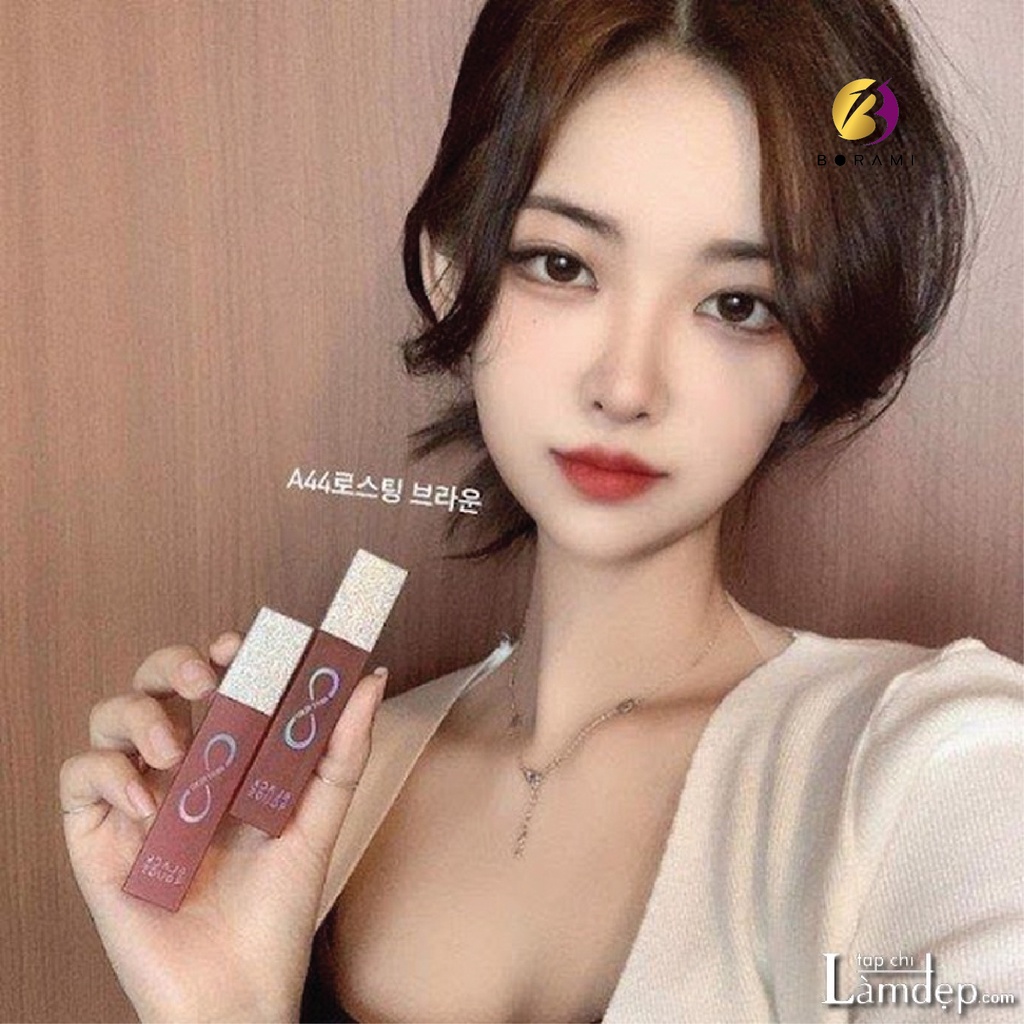 Son Black Rouge Air Fit Velvet Tint - son kem lì