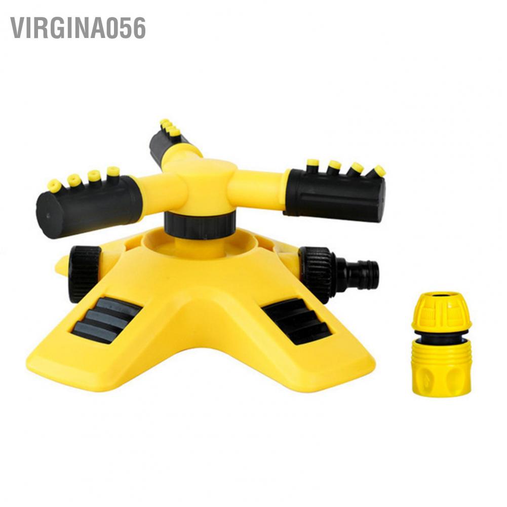 Virgina056 Tưới phun tự động xoay 360 độ Ba thiết bị tưới nước cỏ vườn Thiết cây
