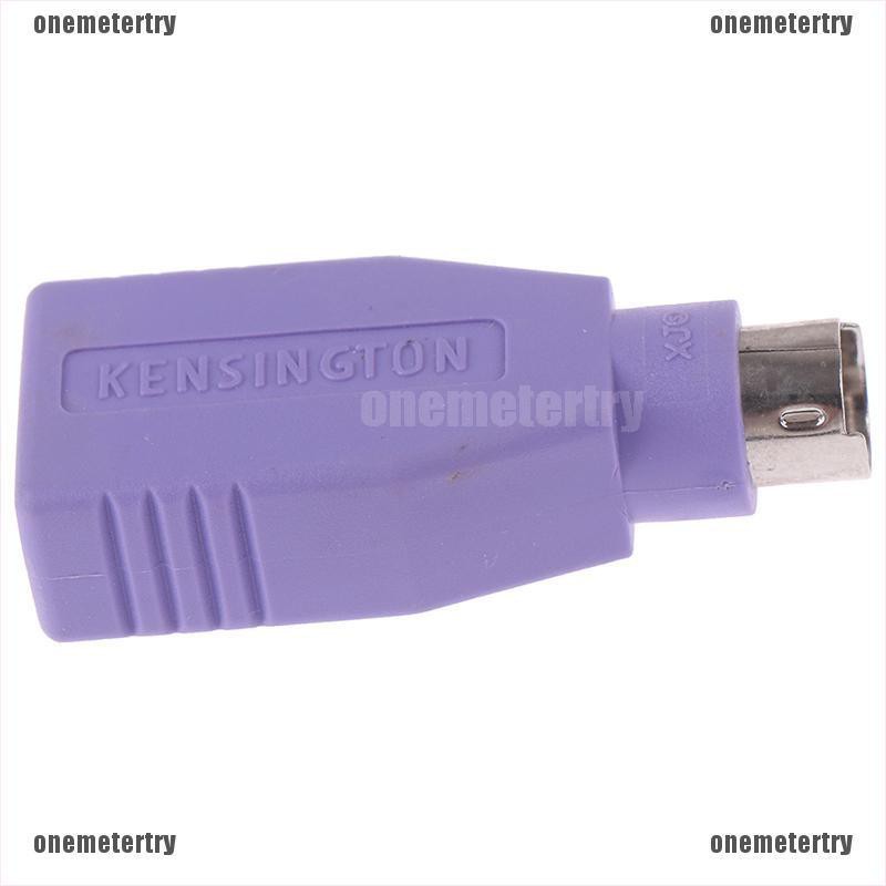 1 Bộ Chuyển Đổi Usb Female Sang Ps2 Ps / 2 Male