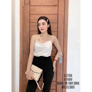 Áo Hai Dây Lụa Nhung Sang Chảnh