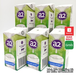 [T7/2021] Combo 6 hộp Sữa tươi A2 200ml
