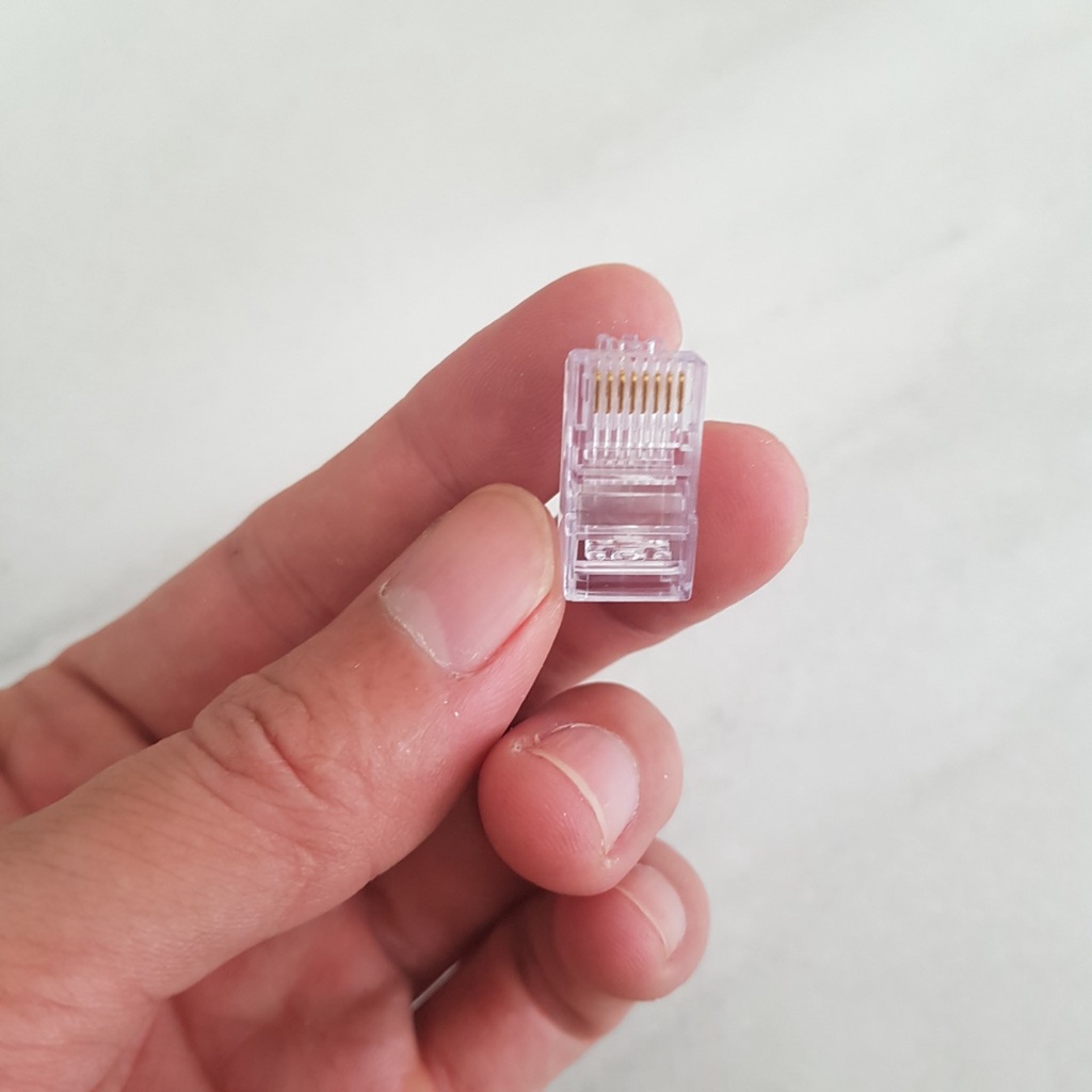 100 Hạt mạng RJ45, Đầu rắc RJ45, RJ45 [ Hàng Xịn]
