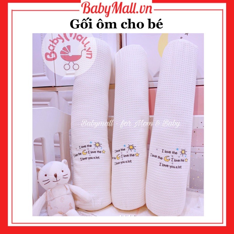 Gối ôm cho bé ngủ ngon hơn thêu họa tiết siêu mát 4146