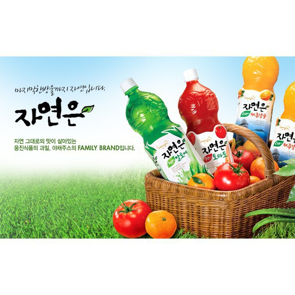 Nước trái cây Woongjin 1.5L