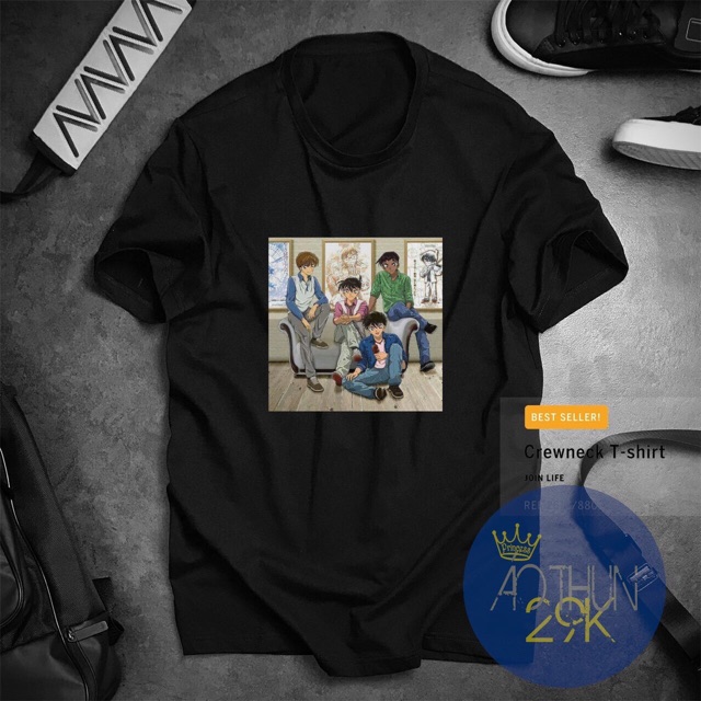 ALBUM 310 - ÁO THUN UNISEX CONAN ANIME