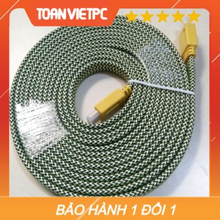 Dây cáp HDMI 15m dẹt bọc dù full HD