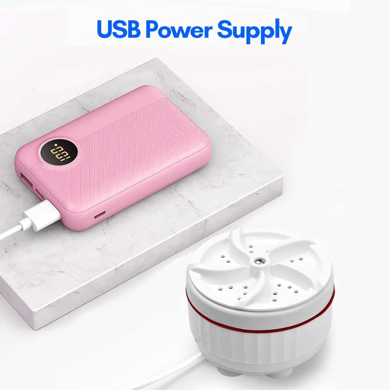 Tua Bin Giặt Mini Bằng Sóng Siêu Âm Tiện Dụng Cho Du Lịch