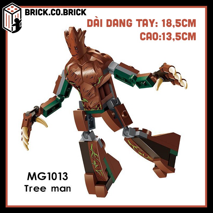 MG1016 (CÓ SẴN) - Đồ chơi lắp ráp minifigures lego nhân vật lego người cây và vua yêu tinh