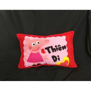 Gối nằm handmade cho bé peppa pig