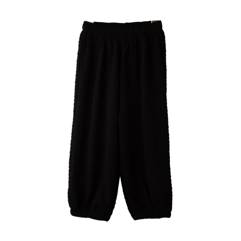 Quần Dài Vải Cotton Jacquard Màu Trơn Thoải Mái Chống Muỗi Thời Trang Mùa Hè Hàng Mới Cho Bé Gái 2022