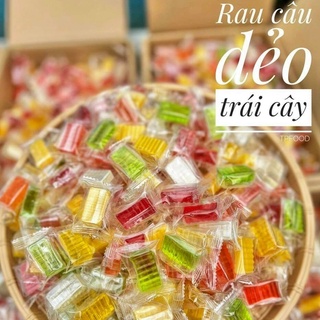 300g mứt rau câu dẻo, mứt tết 2022