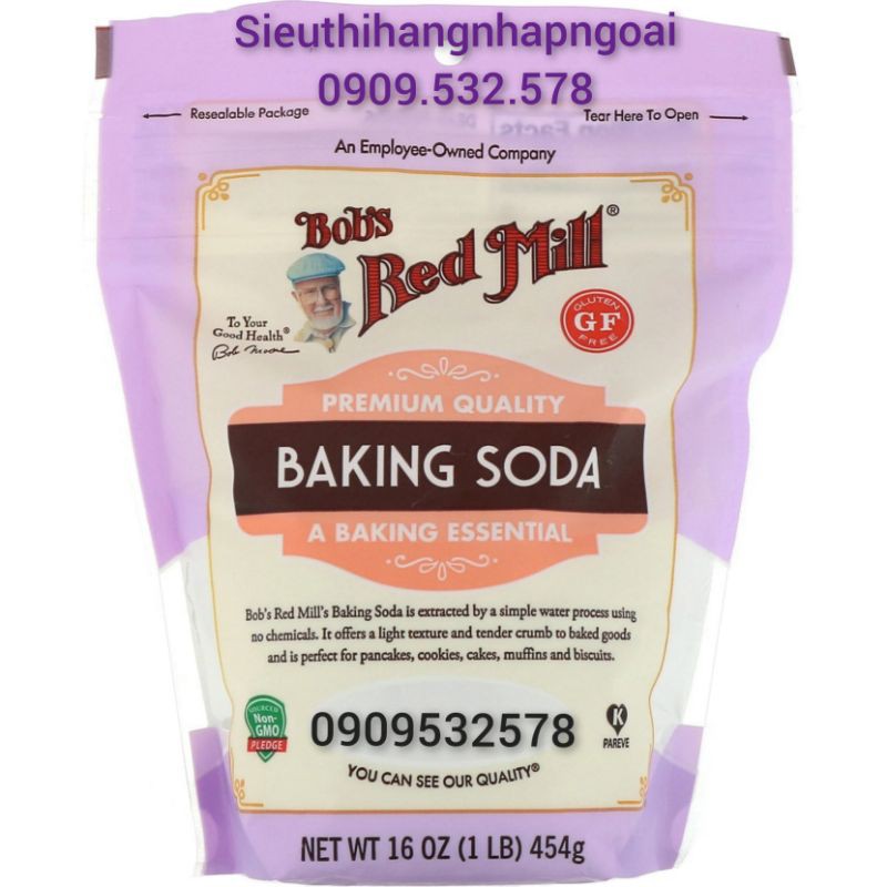 Bột Baking Soda Bob's Red Mill 454 gram