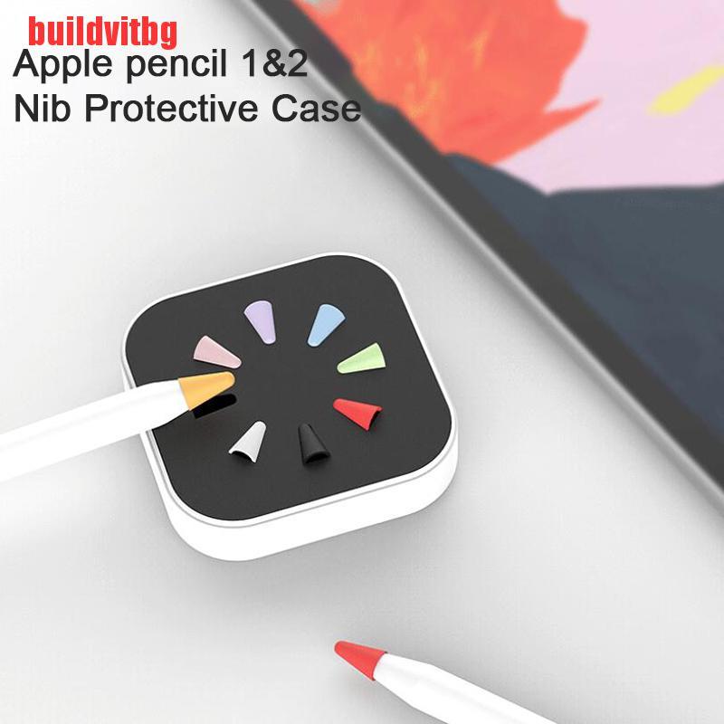 Set 8 Đầu Bút Cảm Ứng Thay Thế Cho Apple Pencil Gen 1 & 2