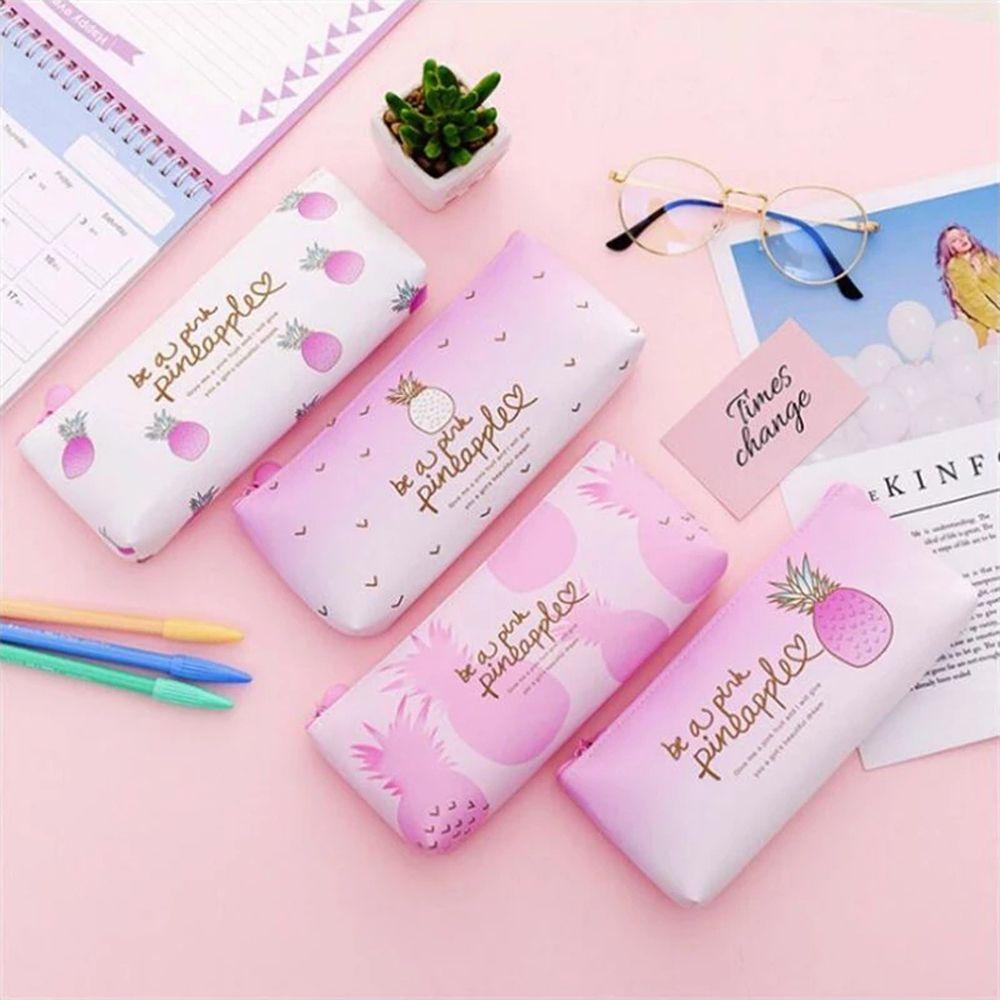 PEWANY Bóp Viết Da Pu In Họa Tiết Hoạt Hình Dễ Thương Cho Bé