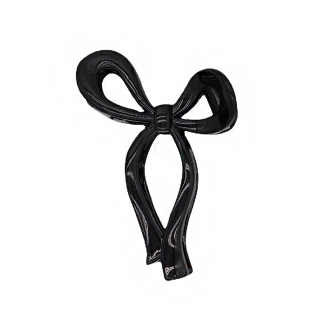 Kẹp Tóc Hình Nơ Bằng Nhựa Phong Cách Hàn Quốc Cho Nữ