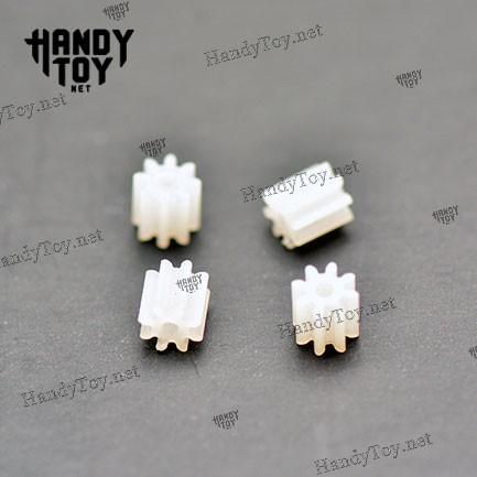 Bánh răng nhựa 8 răng - 3mm - cốt 0.8