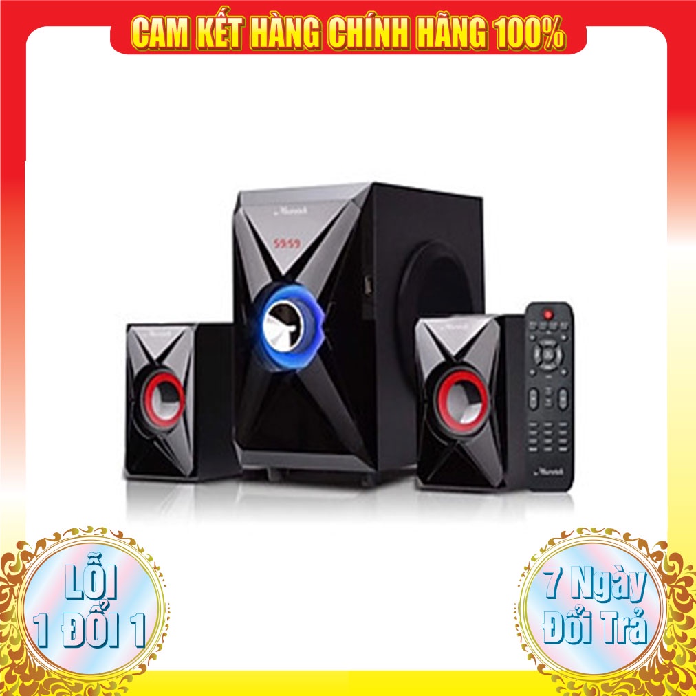 Loa Vi Tính Bluetooth Microtek 2.1 M-368BT - Bảo Hành Chính Hãng