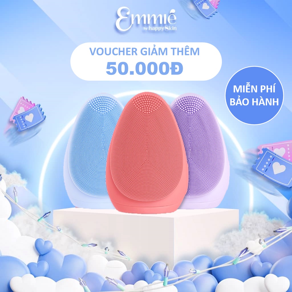 Máy rửa mặt Emmié by Happy Skin Emmie Premium Cleansing Brush