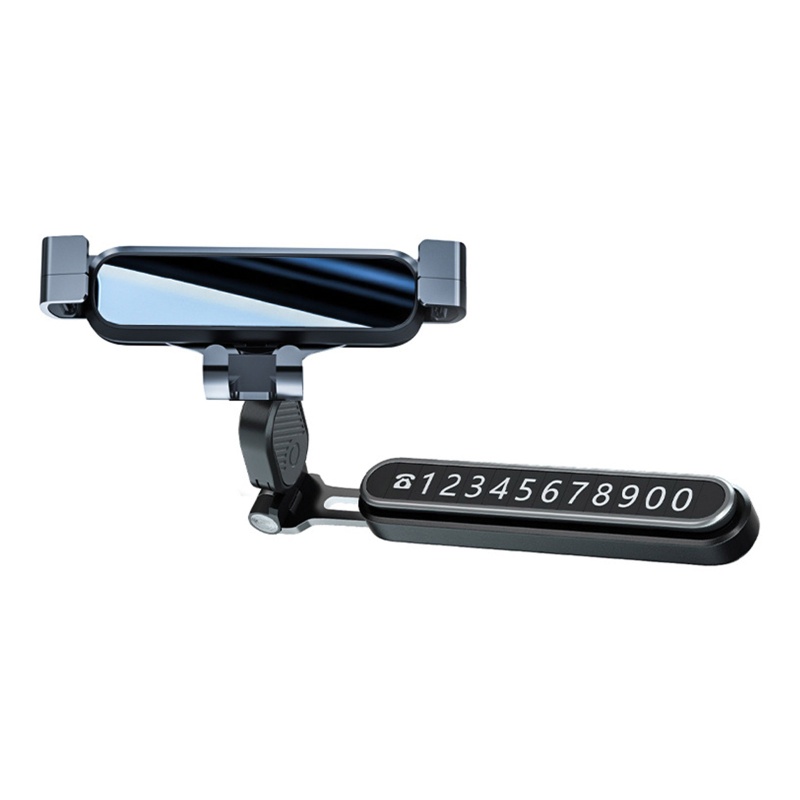 Giá Đỡ Điện Thoại Di Động Tiện Lợi Trên Xe Hơi 180 Độc Đáo° Phụ Kiện Khung Hợp Kim Xoay Tròn Trang Trí Xe Hơi