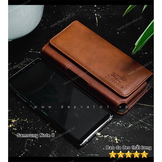 Bao da điện thoại đeo hông, thắt lưng 6.5 inch