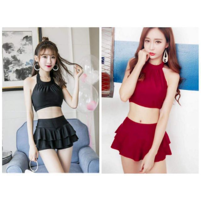 Bikini phối quần váy 140k