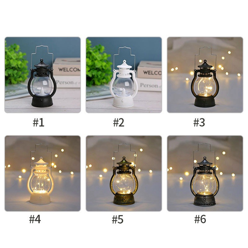 Đèn Dầu Bóng LED Nhỏ Phong Cách Retro Đơn Giản Trang Trí Nhà Ở / Văn Phòng / Quán Bar / Cắm Trại