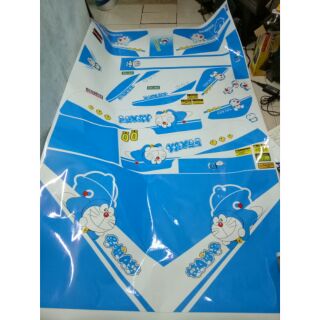 Tem trùm xe cub 81 Đôremon đời cũ