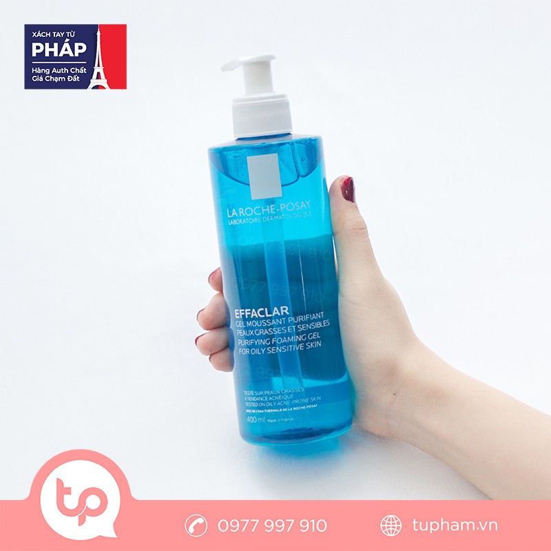 [Mã 1911FMCGSALE giảm 8% đơn 500K] Sữa Rửa Mặt La Roche-Posay Effaclar Purifying Foaming Gel 400ml | BigBuy360 - bigbuy360.vn