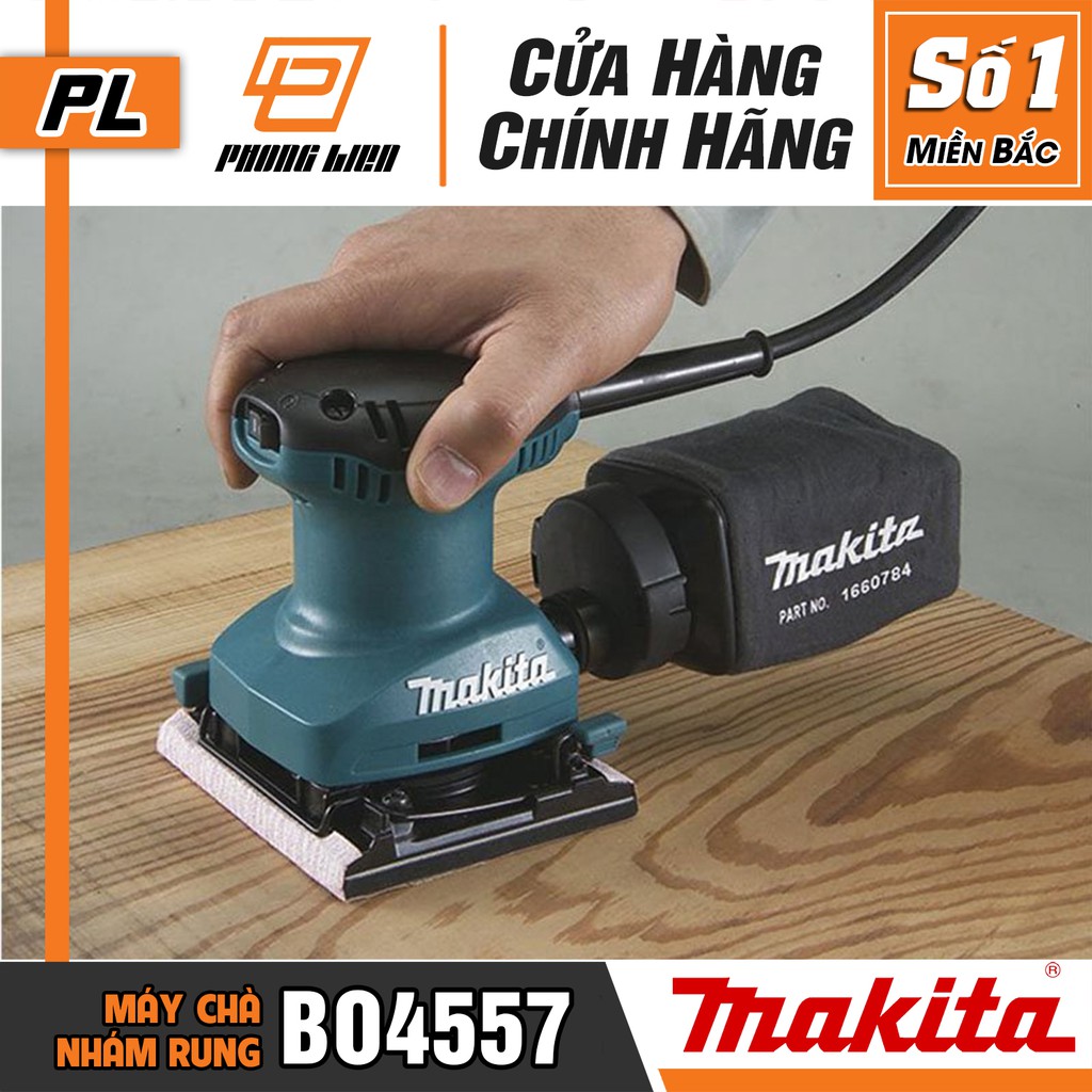 Máy Chà Nhám Rung Vuông Makita BO4557 (180W) - Hàng Chính Hãng