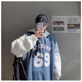(HÀNG ORDER) ÁO HOODIE NAM NỮ FORM RỘNG SPORT 69 HÀN QUỐC