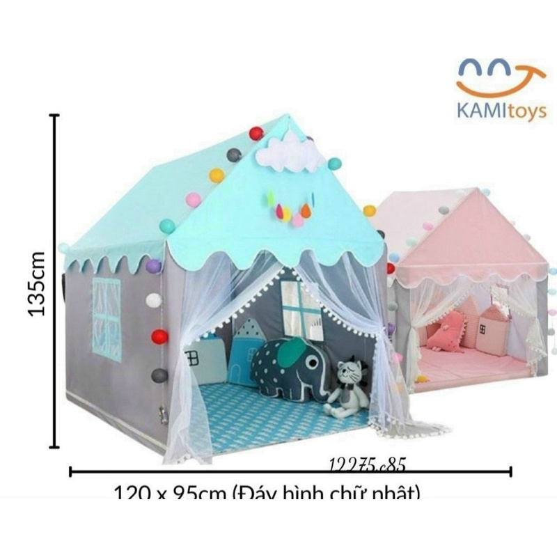 Lều công chúa, lều cho bé trai bé gái giá rẻ, lều cho bé trai bé gái trong nhà