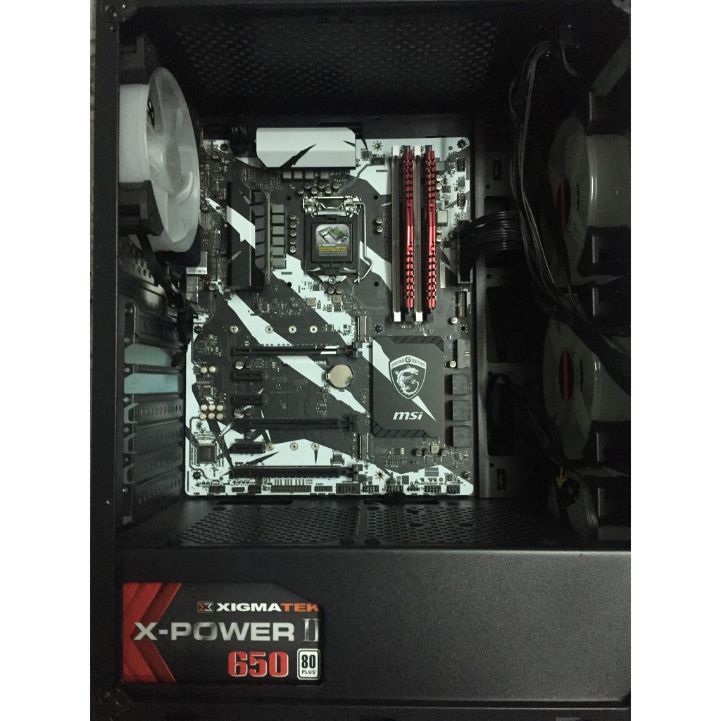 Main B250 MSI Krait Gaming mod sẵn i3 9100f (tặng ram 8gb)