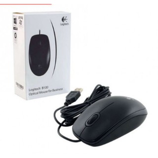 Chuột có dây LOGITECH B100 Chính hãng