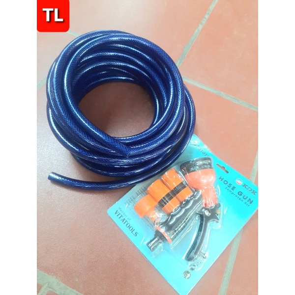 Vòi xịt rửa xe tăng áp lực 5 - 30m vòi tưới cây gia đình 7 chế độ phun ,lắp cho vòi nước nhà tiện dụng