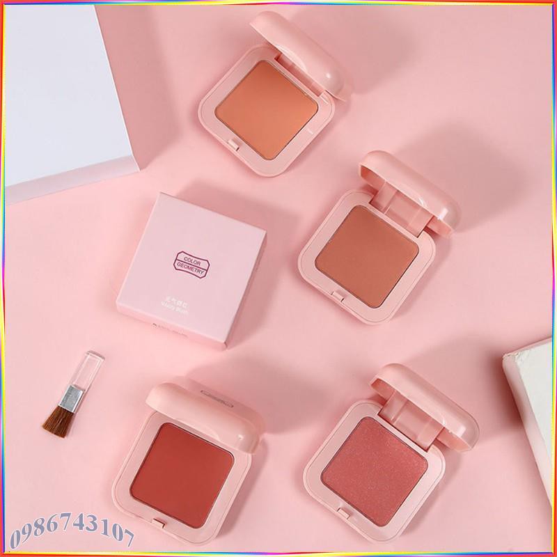 Phấn má hồng đơn sắc Lameila Blusher Color Geometry SV