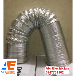 Ống gió mềm D100 cuộn dài 8m chất lượng tốt