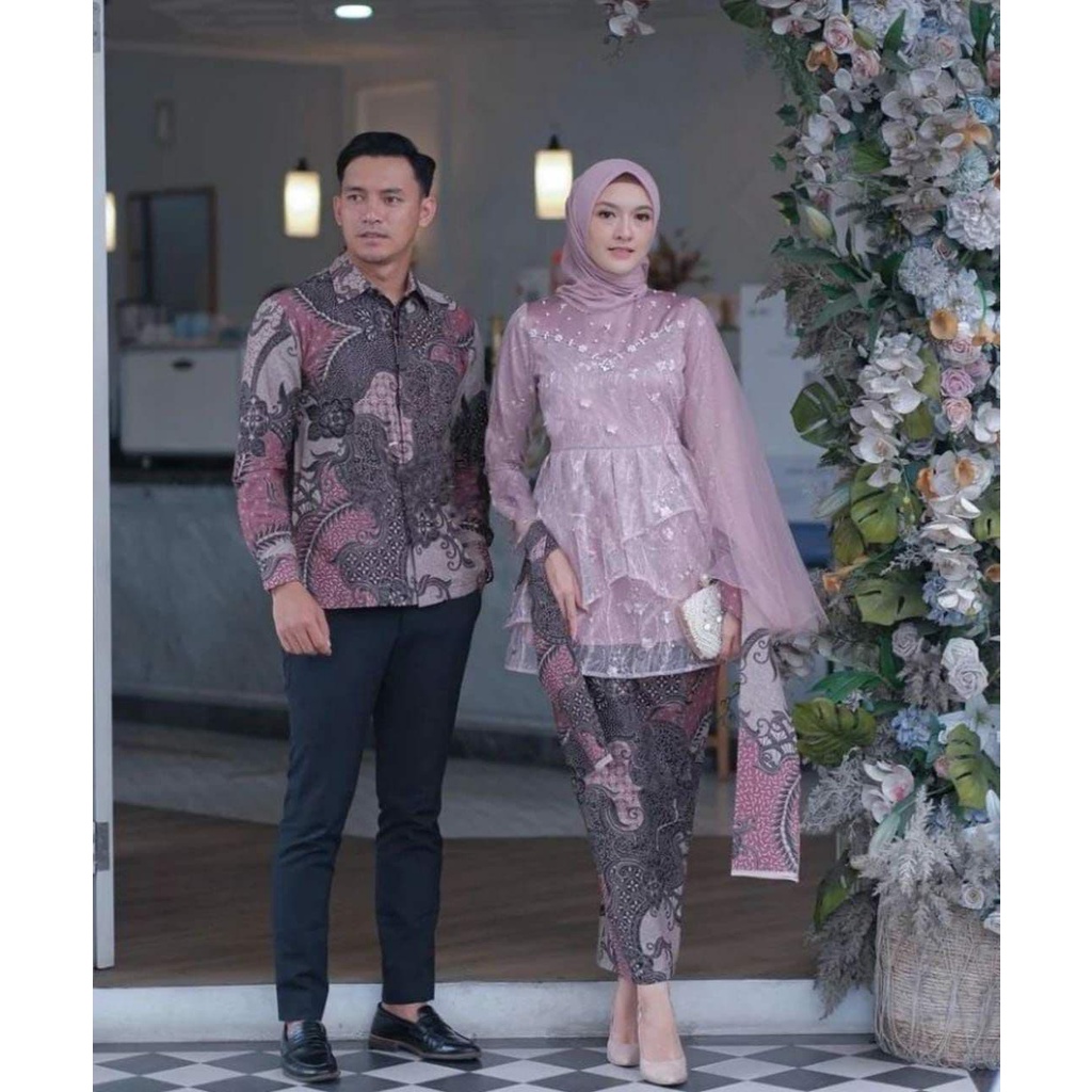 Áo Choàng Cặp Đôi Kebaya MTD1 Dự Tiệc Cưới Sang Trọng