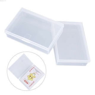 Set 2 hộp nhựa trong suốt đựng bài poker