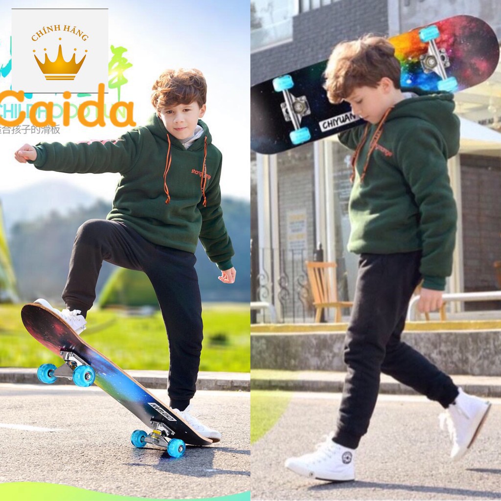 Ván Trượt Ván Trượt Thể Thao Skateboard Cao Cấp Có Đèn Led Phát Sáng