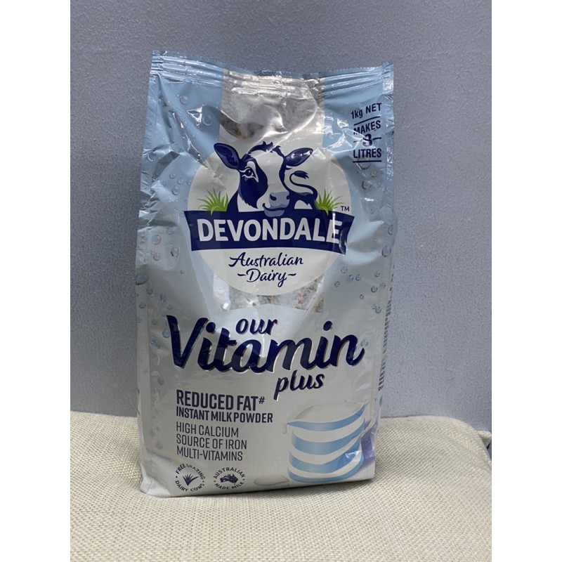 [HÀNG ÚC-CHUẨN 100%] Sữa bột Devondale Reduced Fat 1kg.