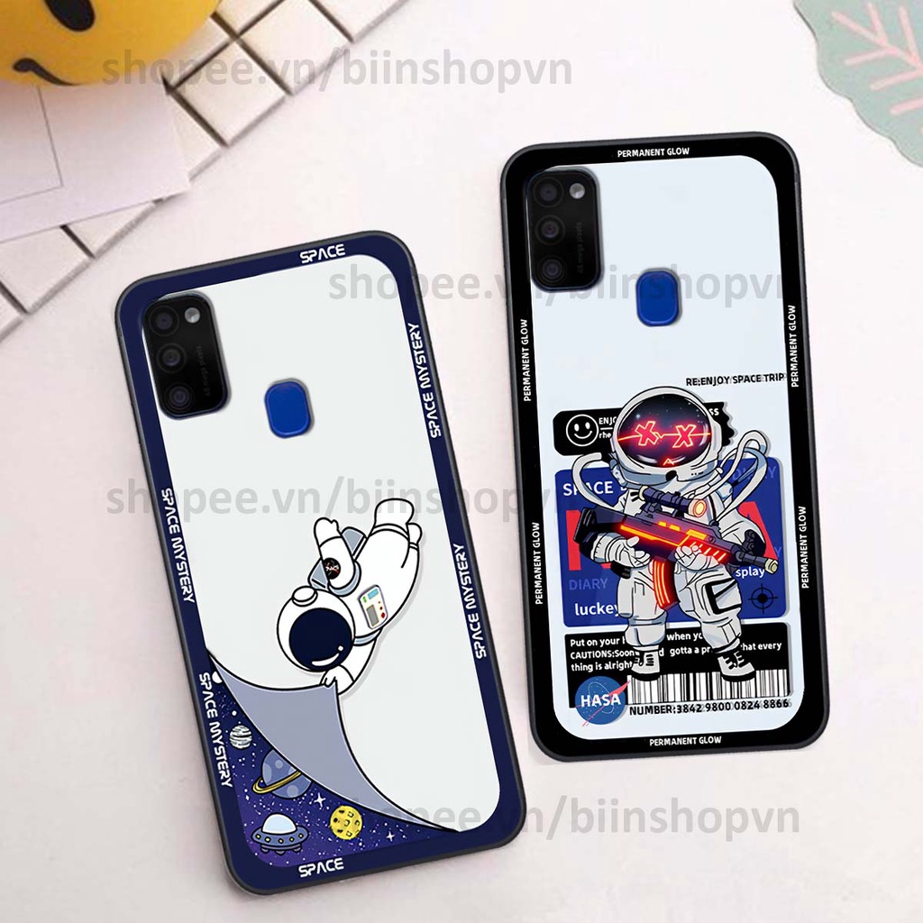 Ốp Samsung M21 / M30s phi hành gia vũ trụ space.x siêu đẹp, thời trang